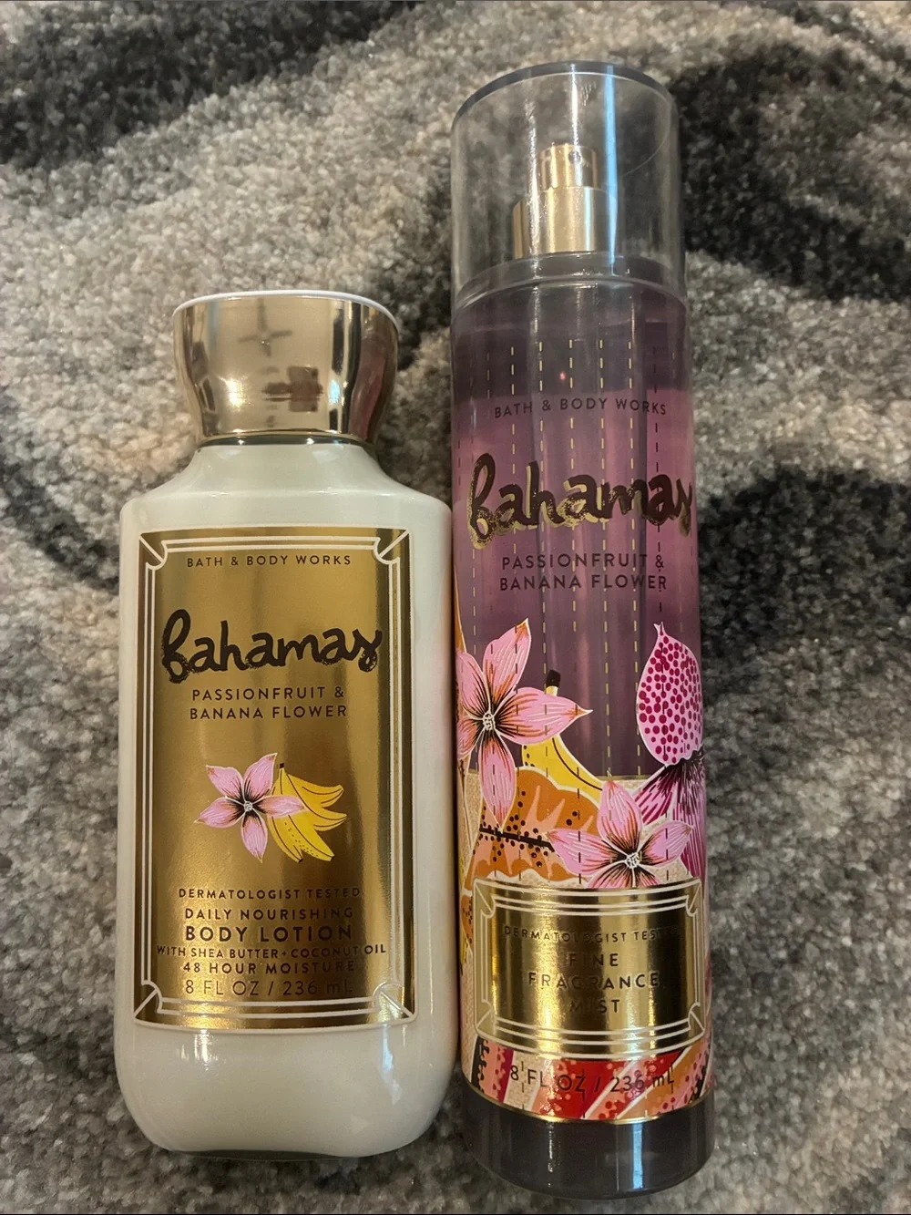 New Bath & Body Works BAHAMAS Fragrance Mist & Shea Butter Lotion Set NWT